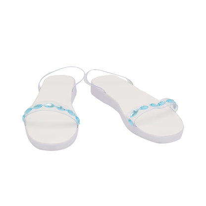 Frozen 2 Elsa Blue Cosplay Shoes