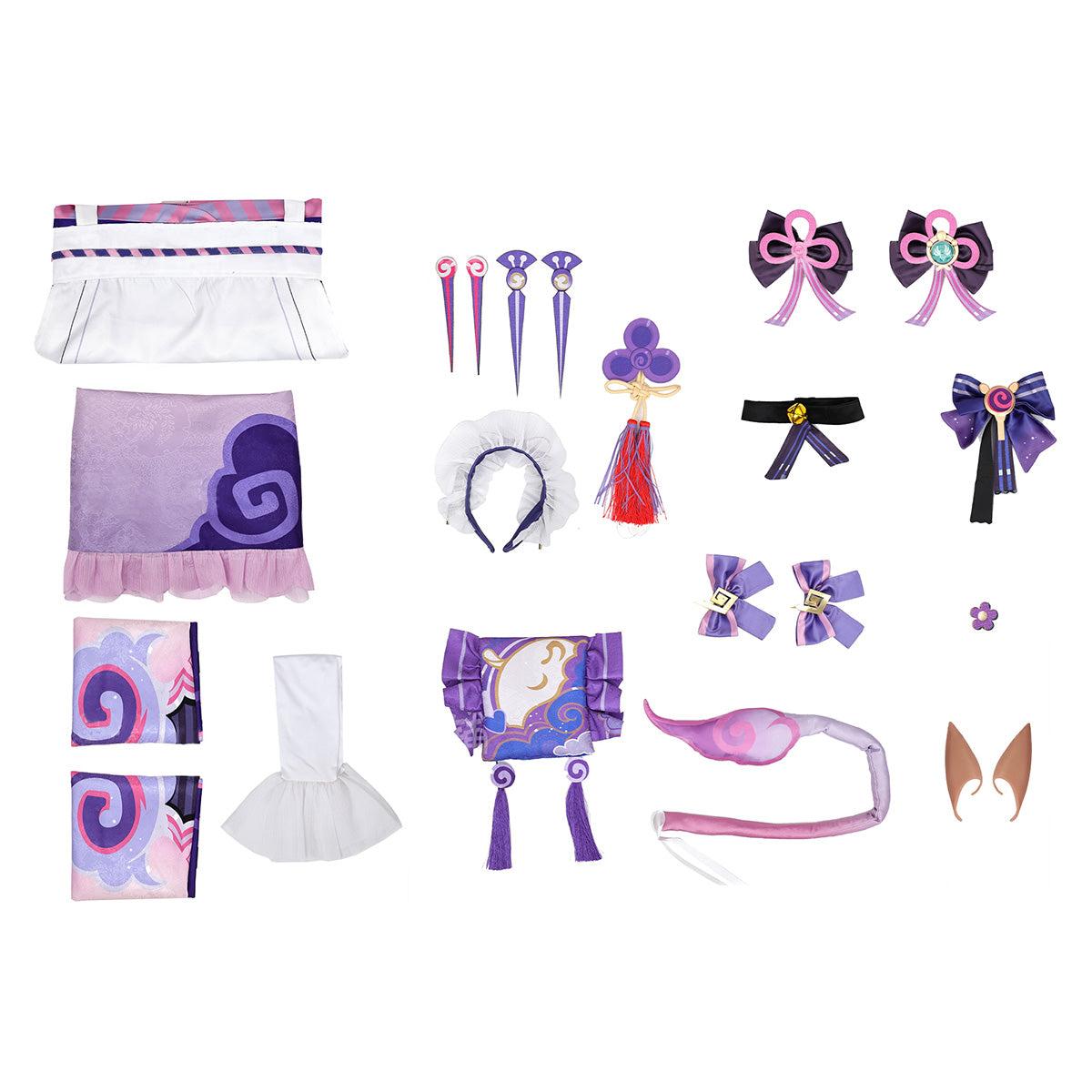 Genshin Impact Yumemizuki Mizuki Cosplay Costume