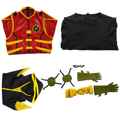Batman and Sm: Battle of the Super Sons Damian Wayne Cosplay Costume