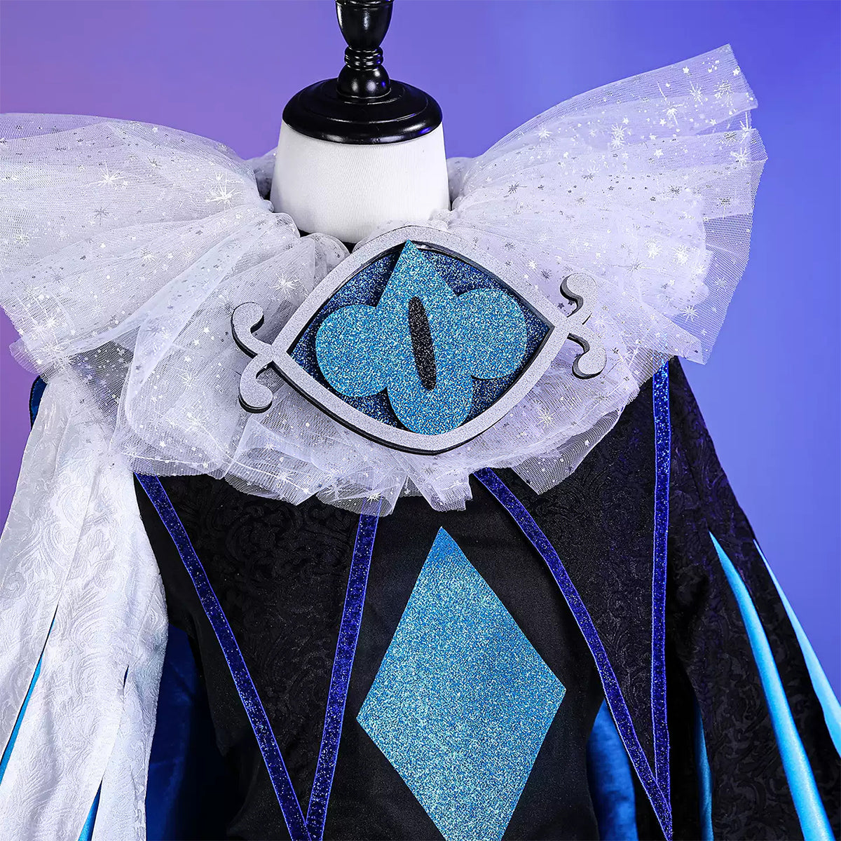 Cookie Run: Kingdom Shadow Milk Cookie Cosplay Costume