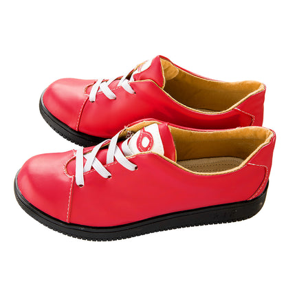 Akatsuki Deidara de Naruto Halloween zapatos blancos botas de Cosplay