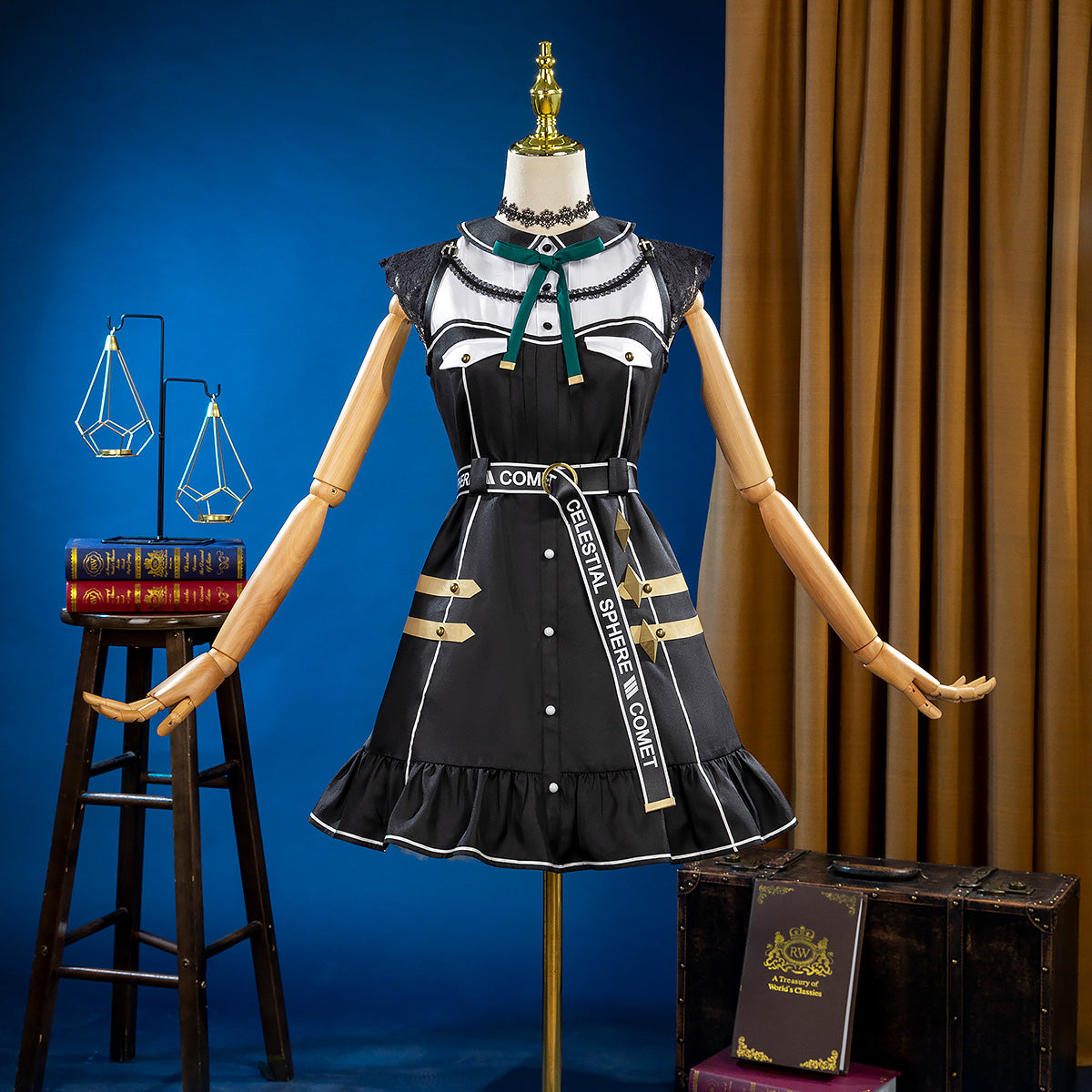 Hololive Virtual YouTuber Suisei Hoshimachi Western clothes Cosplay Costume