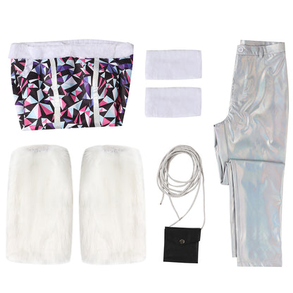 Monster High Abbey Bominable Cosplay Costume