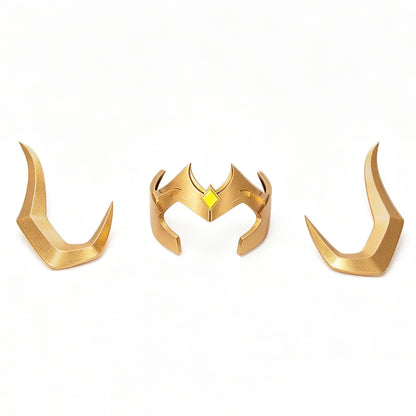 Marvel Rivals Loki Loki Presidential Attire Skin Head Wear Cosplay Accessory Prop