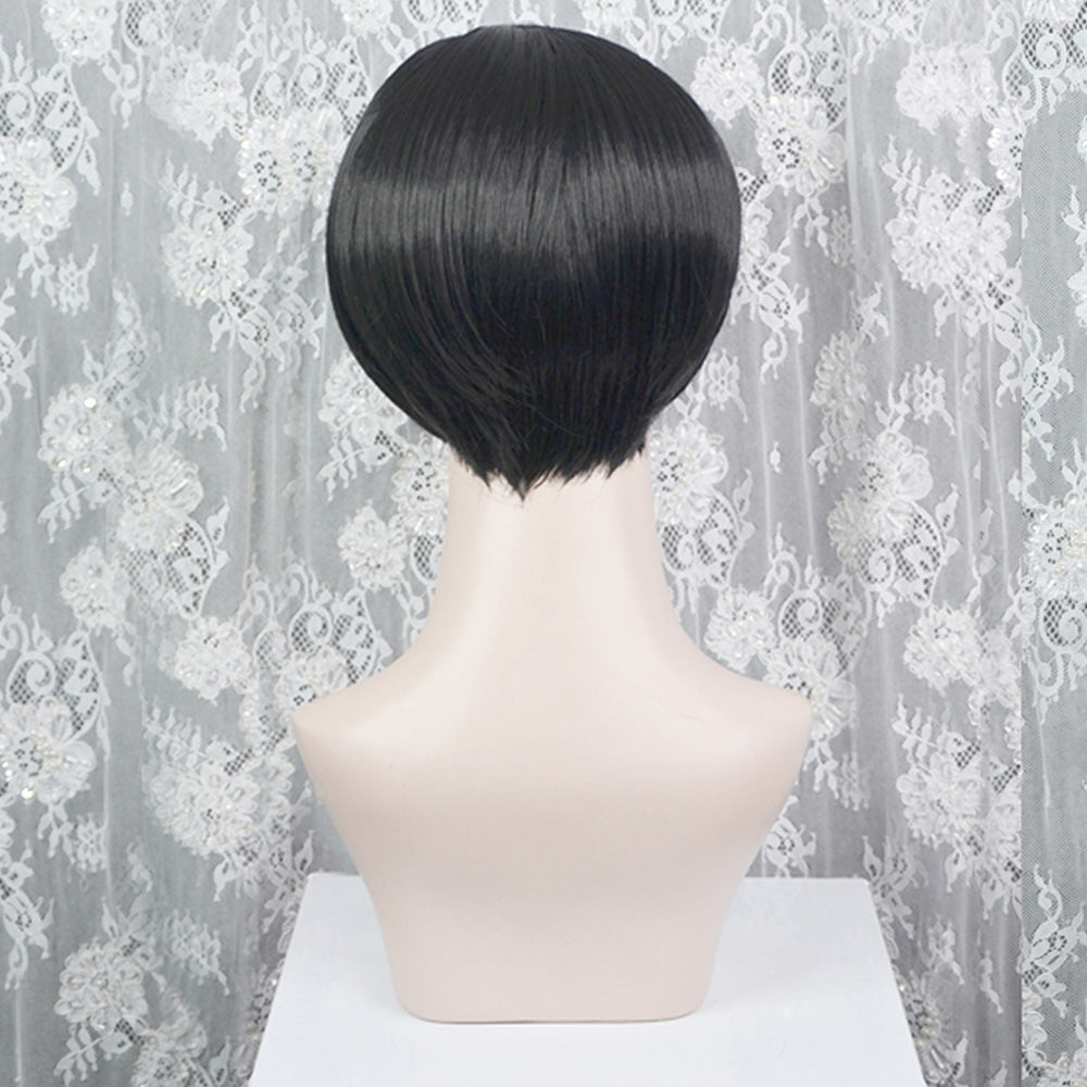 RE Biohazard: Re 2 Black Cosplay Wig
