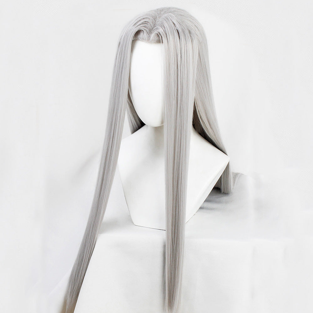 Final Fantasy VII Remake Rebirth FF7 Sephiroth Silver Cosplay Wig