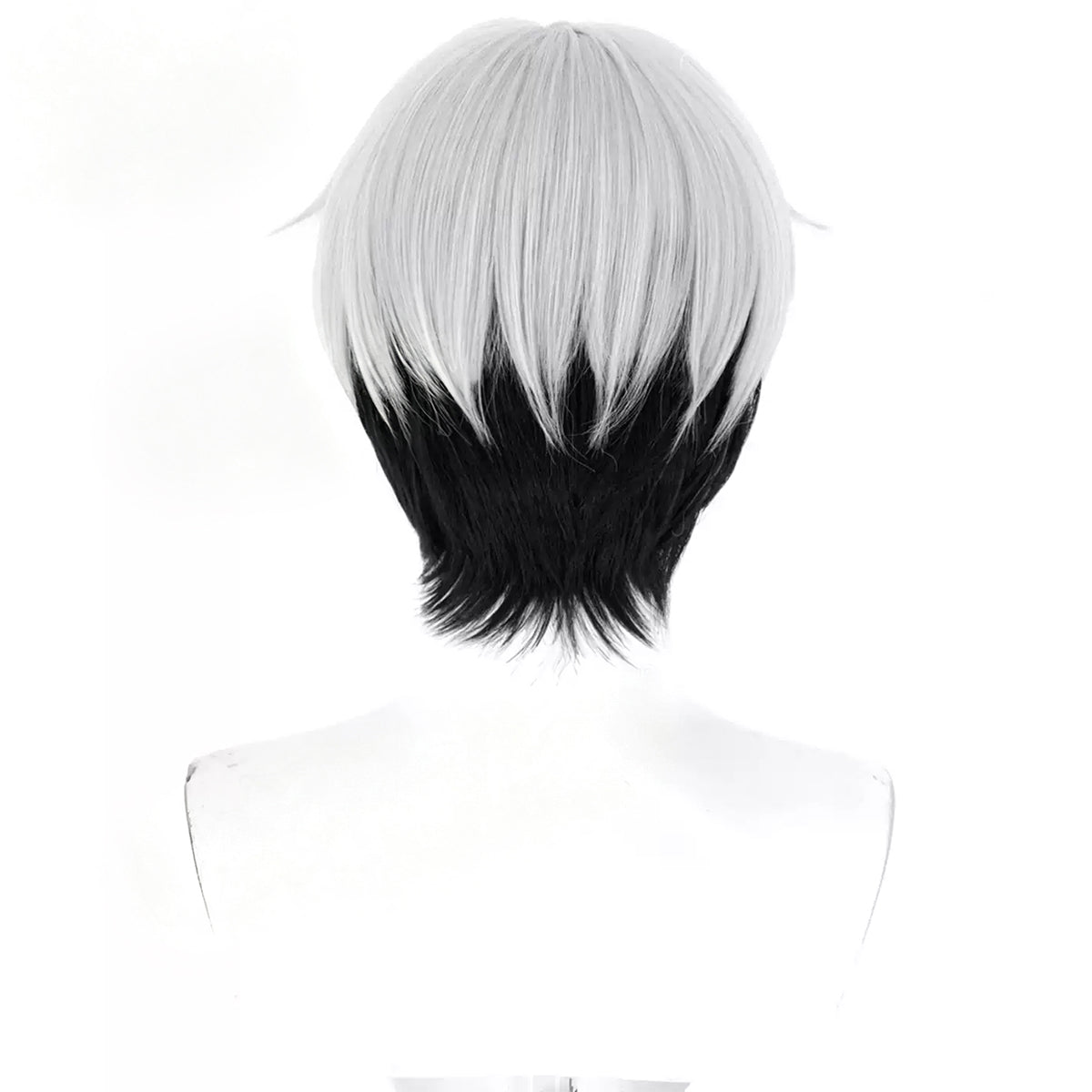Overwatch Mizuki Grey Cosplay Wig