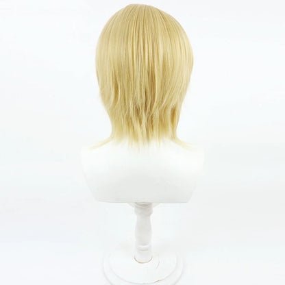 Genshin Impact Yelan Noir Violet Cosplay Perruque