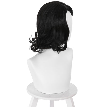 RE 8 Village Alcina Dimitrescu Vampire Lady Dimitrescu Black Cosplay Wig