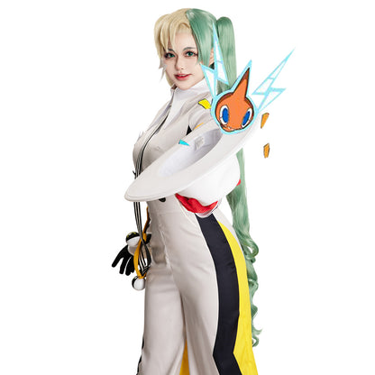Pokemon feat. Hatsune Miku Project VOLTAGE Electric Type Cosplay Costume