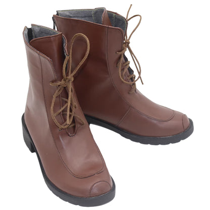 Akatsuki Deidara de Naruto Halloween zapatos blancos botas de Cosplay