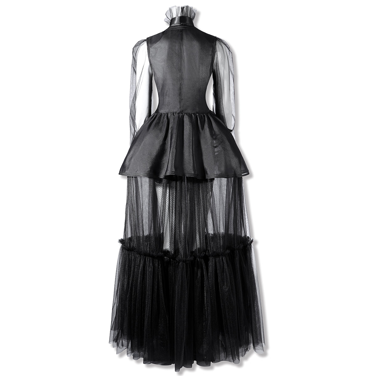 Wednesday Season 2 Wednesday Black Dance Mesh Dress Cosplay Costume