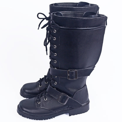 Akatsuki Deidara aus Naruto Halloween Weiße Schuhe Cosplay Stiefel