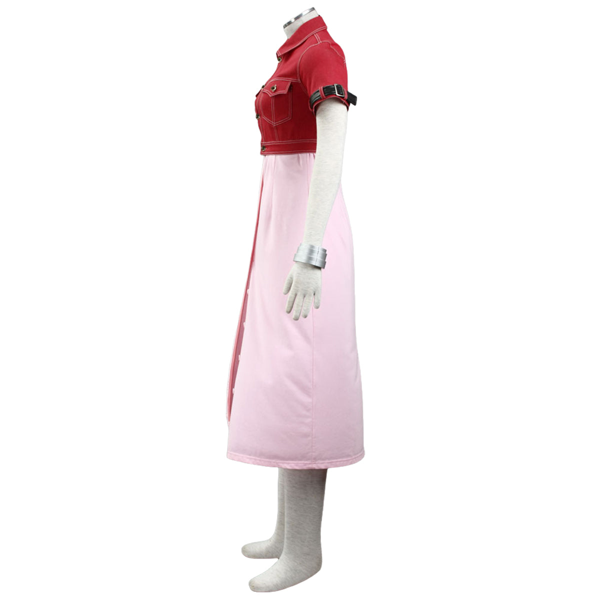 Final Fantasy VII FF7 Aerith Gainsborough Aeris Cosplay Costume