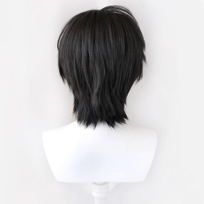 Motosierra Hombre Denji Golden Cosplay Peluca