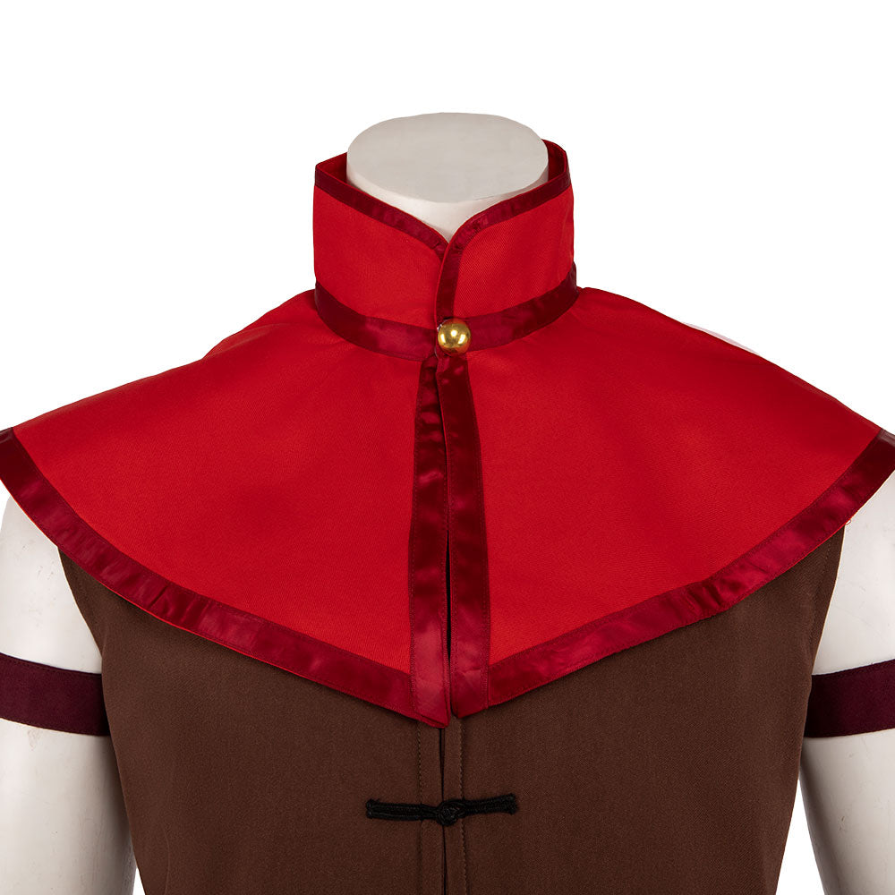 Avatar The Last Airbender Sokka Red Cosplay Costume