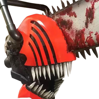 Chainsaw Man Denji Helmet Chainsaw Cosplay 武器道具