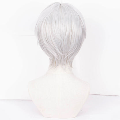 Guilty Gear Strive Asuka White Cosplay Wig