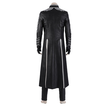 Devil May Cry 5 Vergil Black Cosplay Costume