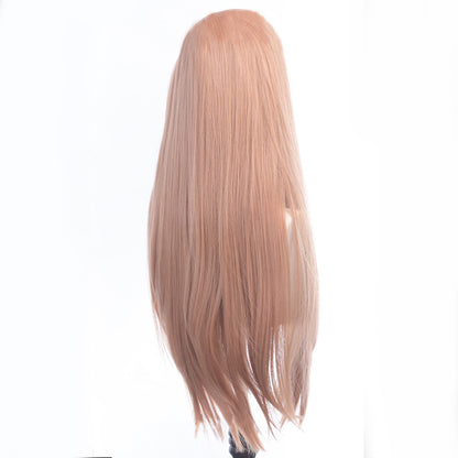 Final Fantasy XIV FF14 Ryne Orange Cosplay Wig