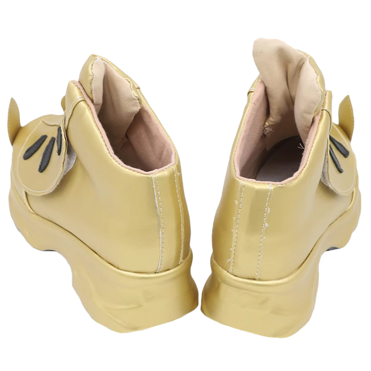 Akatsuki Deidara de Naruto Halloween zapatos blancos botas de Cosplay