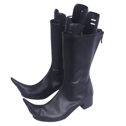 Persona 5 Joker Protagonist Akira Kurusu Ren Amamiya Black Shoes Cosplay Boots - A Edition