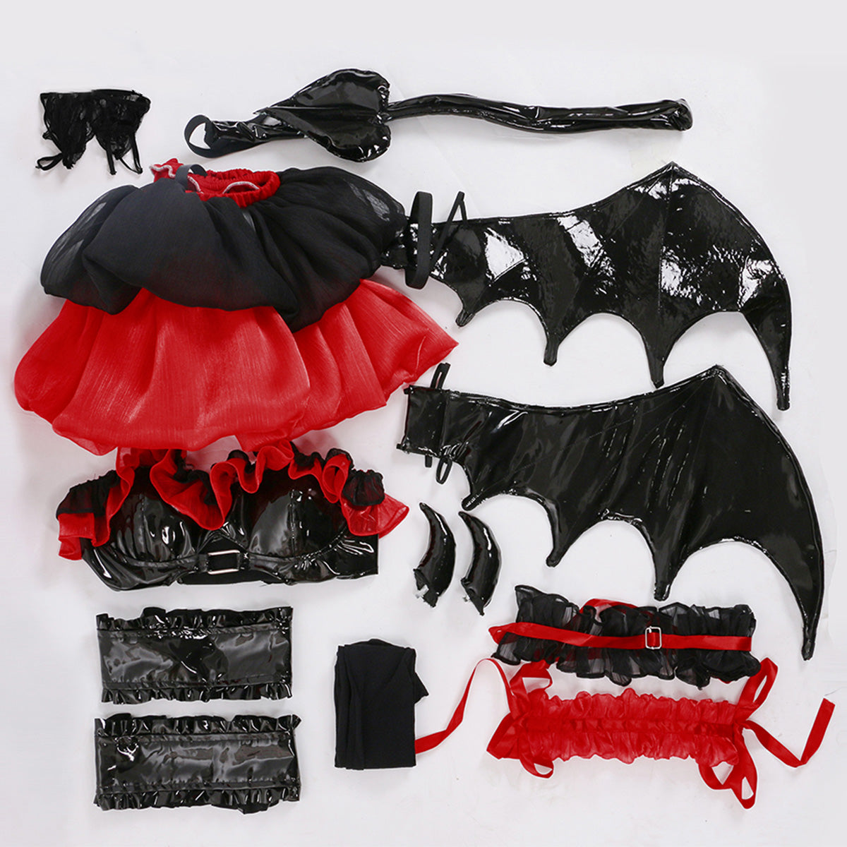 Date A Live IV: Tokisaki Kurumi Pretty Devil Ver Hallowen Cosplay