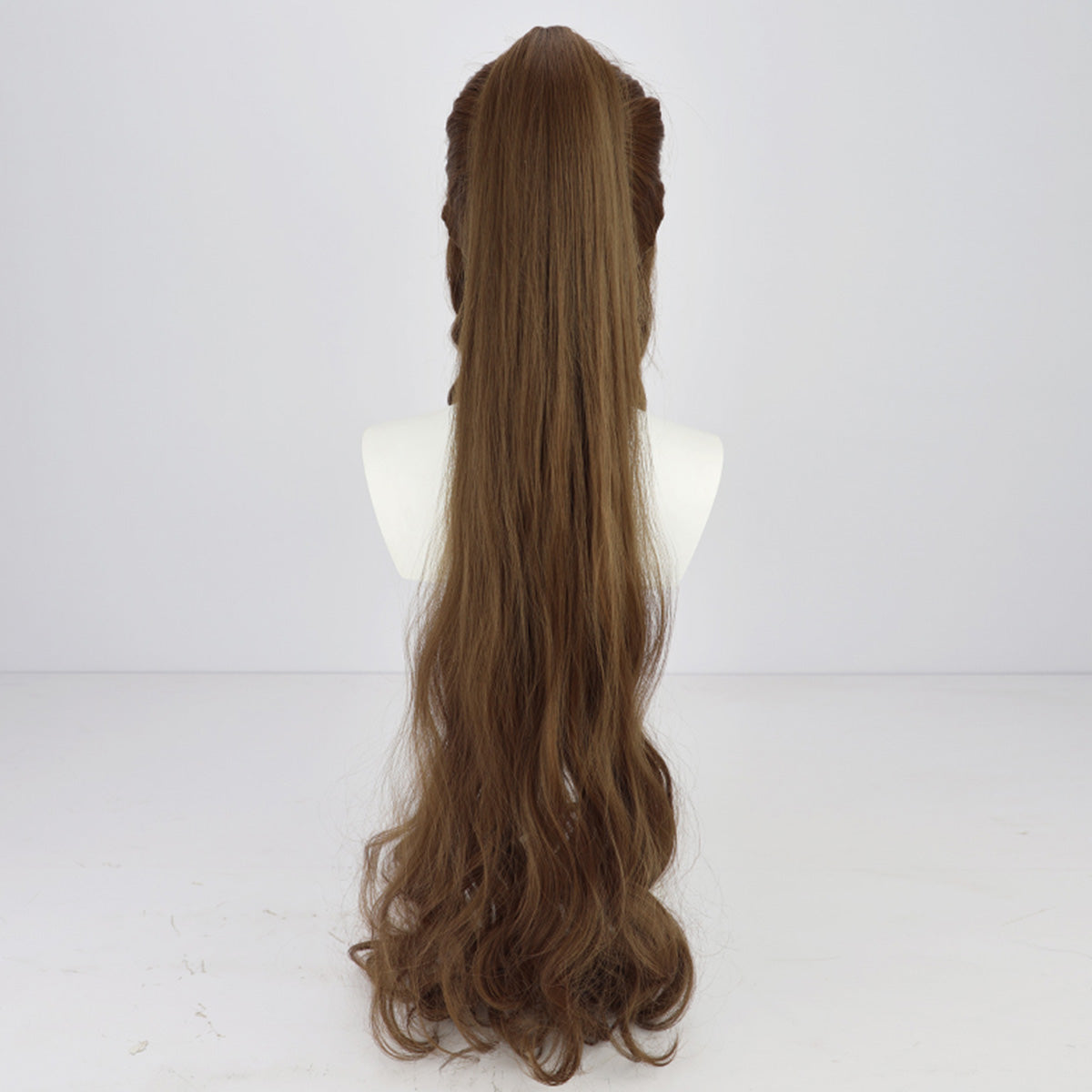 Final Fantasy VII Remake Aerith Gainsborough Brown Cosplay Wig