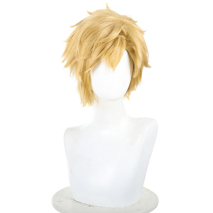 Tronçonneuse Homme Denji Doré Cosplay Perruque