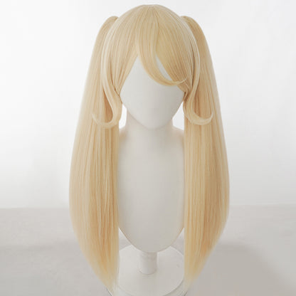 Danganronpa 2: Goodbye Despair Hiyoko Saionji Golden Cosplay Wig