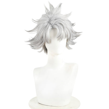 Gachiakuta Rudo Surebrec White Cosplay Wig