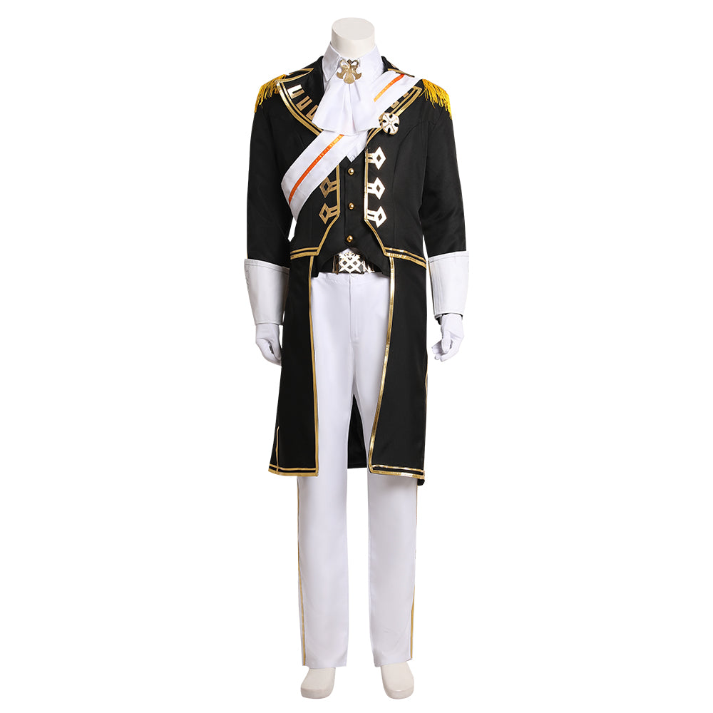 The Great Ace Attorney Chronicles The Grim Reaper of the Old Bailey Barok van Zieks Cosplay Costume