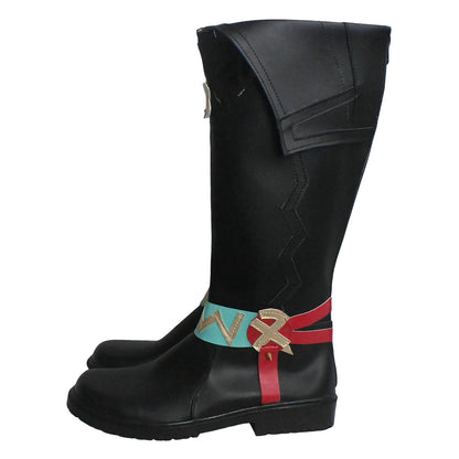 Akatsuki Deidara aus Naruto Halloween Weiße Schuhe Cosplay Stiefel