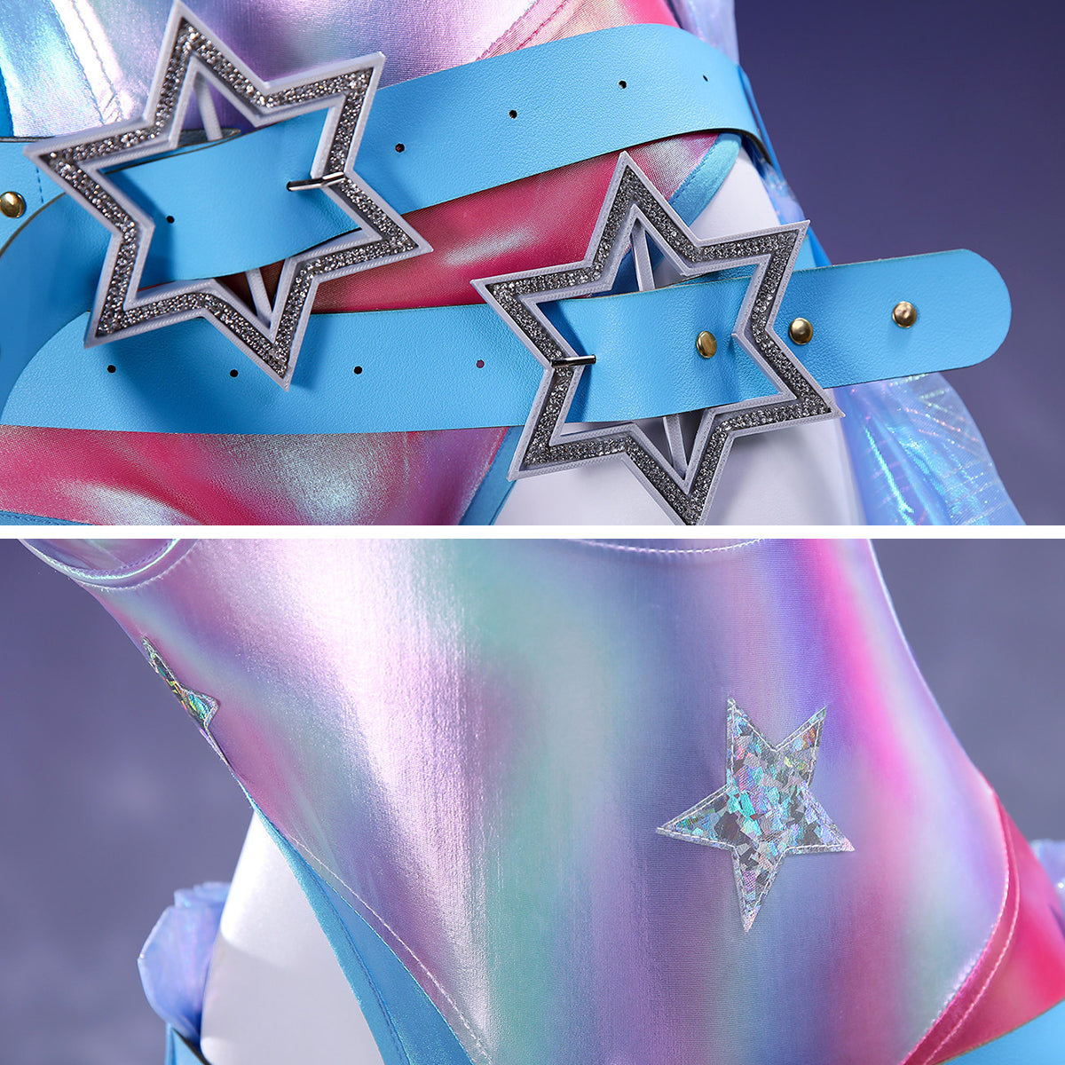 Marvel Rivals Luna Snow Disco Pop Cosplay Costume