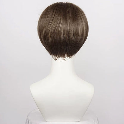 【In Stock】RE Leon Scott Kennedy Brown Cosplay Wig