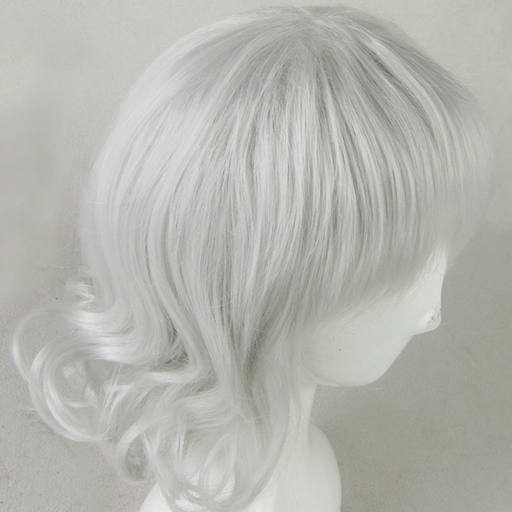 Hunter X Hunter Neferpitou Silver White Cosplay Wig