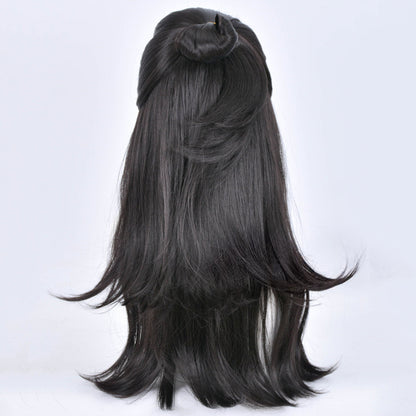 [in stock]Jujutsu Kaisen Sorcery Fight Suguru Geto Black Cosplay Wig