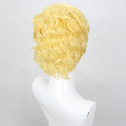 Gundam Char Aznable Golden Cosplay Wig