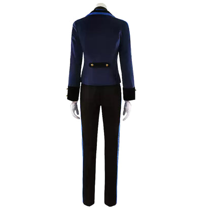Persona 3 Reload DLC P3R Male Protagonist Makoto Yuki Blue Cosplay Costume