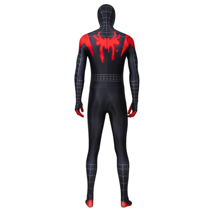 Spider-Man: Into the Spider-Verse Miles Morales Zentai Jumpsuit Cosplay Costume