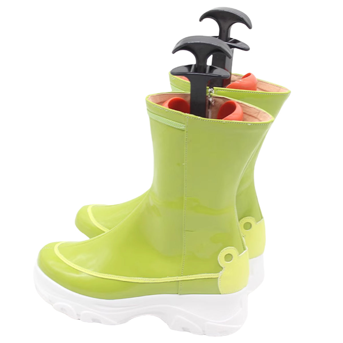 Akatsuki Deidara de Naruto Halloween zapatos blancos botas de Cosplay