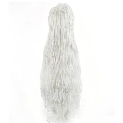Love And Deepspace Sylus Silverwing Fiend White Cosplay Wig