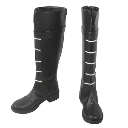 Akatsuki Deidara aus Naruto Halloween Weiße Schuhe Cosplay Stiefel