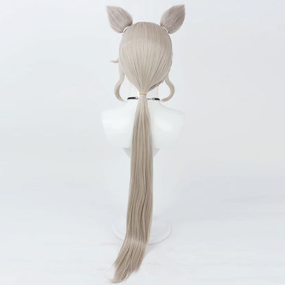 [In stock] Genshin Impact New Lynette Grey Cosplay Wig