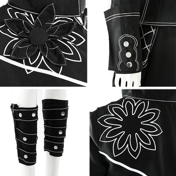 NieR: Automata 2B YoRHa Nr. 2 Typ B Halloween-Cosplay-Kostüm