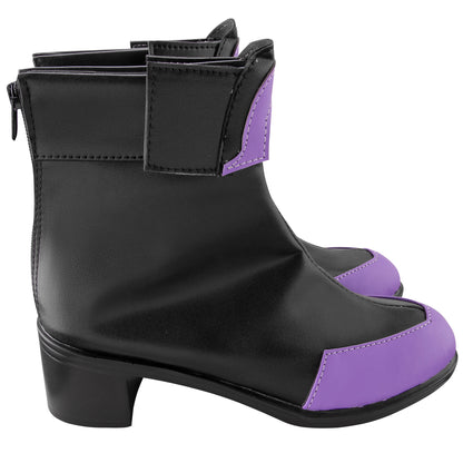 Hyperdimension Neptunia Purple Heart Black Cosplay Shoes