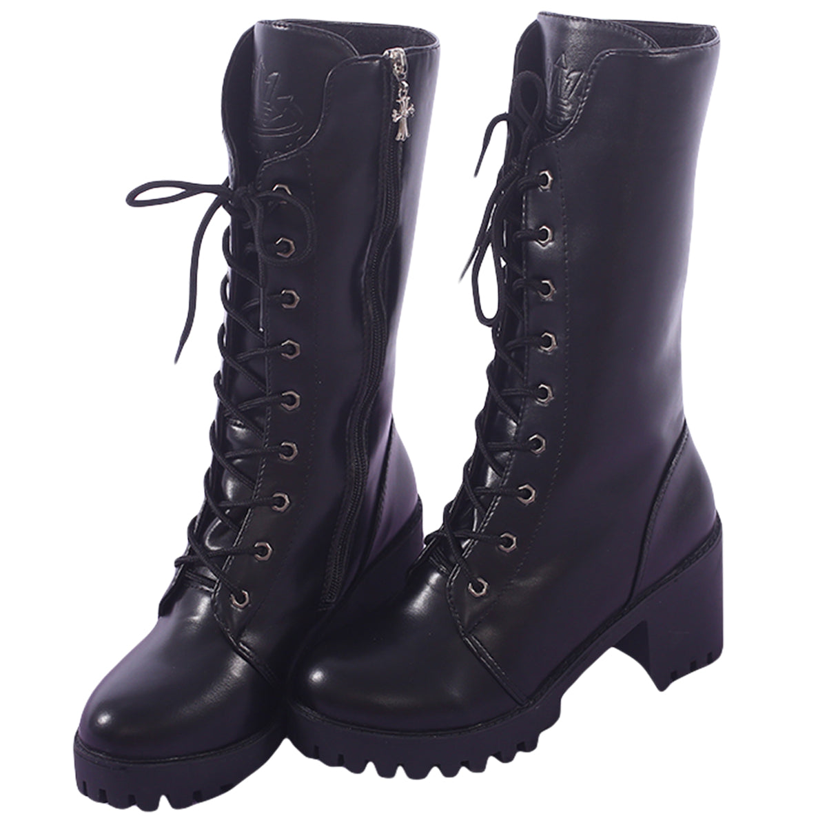 Death Note Misa Amane Black Shoes Cosplay Boots