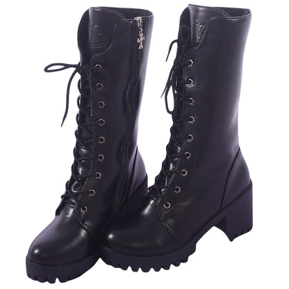 Death Note Misa Amane Black Shoes Cosplay Boots