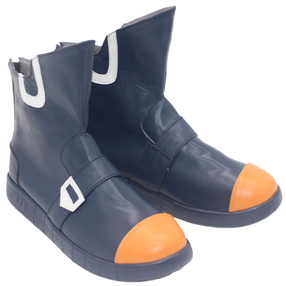 Akatsuki Deidara de Naruto Halloween zapatos blancos botas de Cosplay