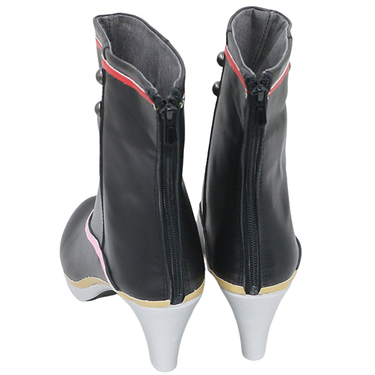 Akatsuki Deidara de Naruto Halloween zapatos blancos botas de Cosplay